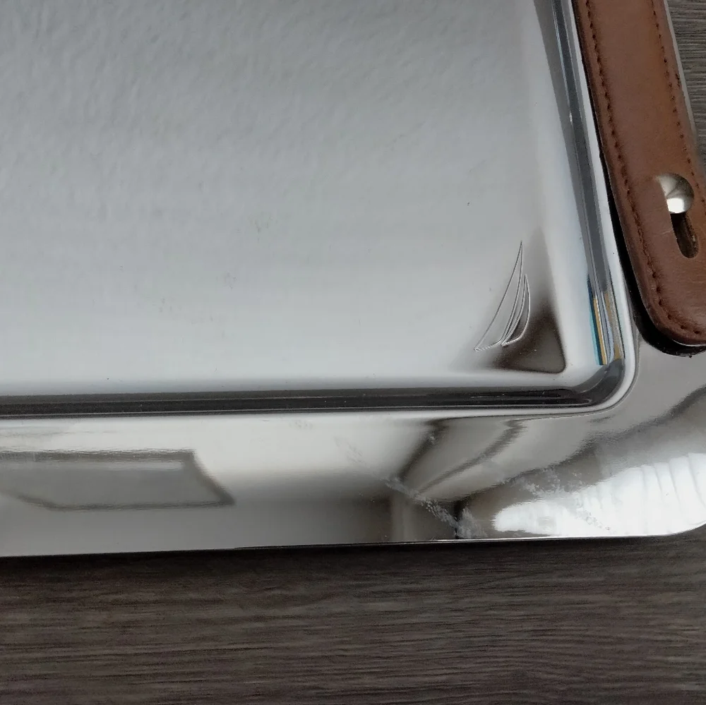 Nautica Metal Vanity Tray